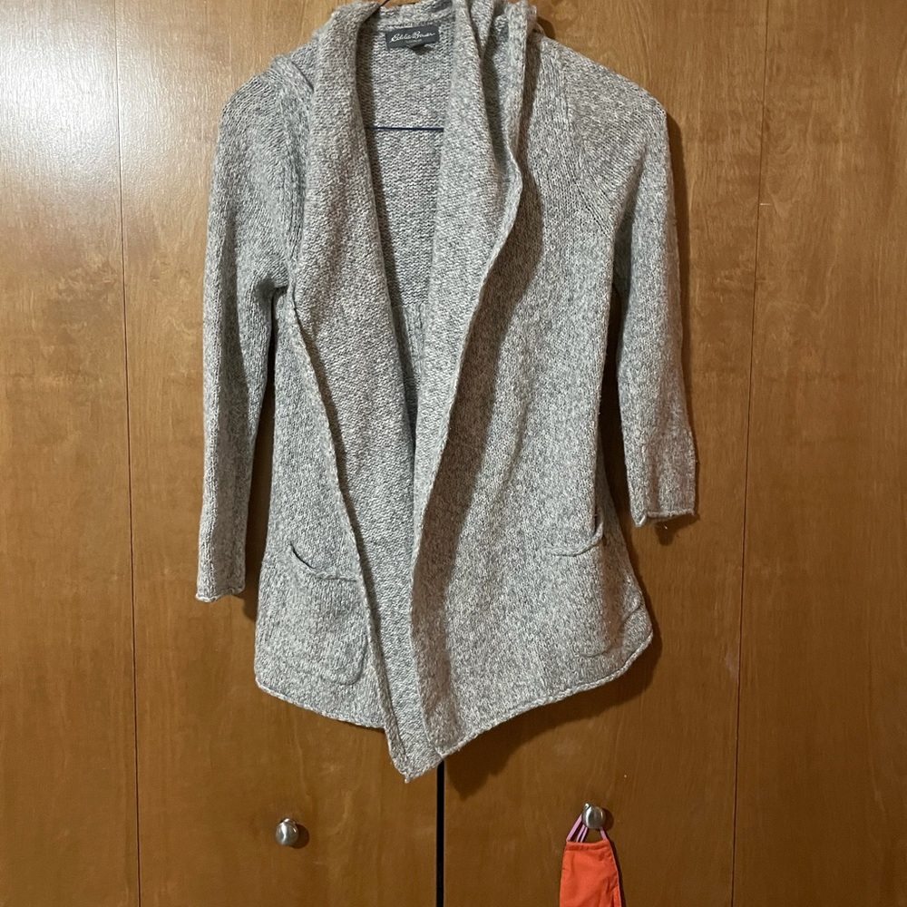 Eddie Bauer Hooded Cardigan
